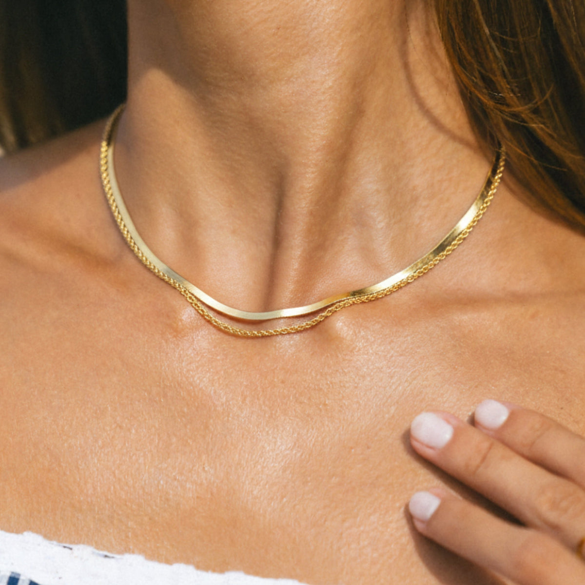 "Ios" Layered Necklace