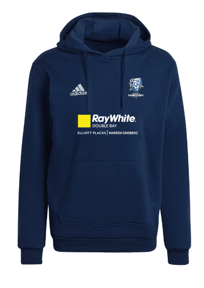 MACCABI NSW SOCCER Entrada 22 Youth Hoodie (H57517) MACCABI NSW SOCCER Adidas Club Zone