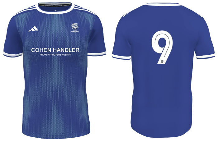 MACCABI NSW SOCCER Adidas Men's Mi Competition Jersey (GL7248-MNSW-2277) MACCABI NSW SOCCER Adidas Club Zone
