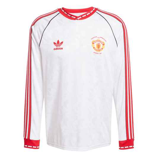 Manchester United 1991 Away Long Sleeve Jersey (JF0375) Apparel Adidas
