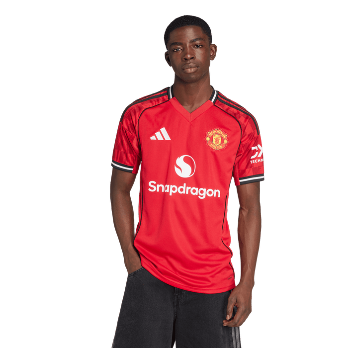 Manchester United 25/26 Home Jersey (JI7428) Apparel Adidas