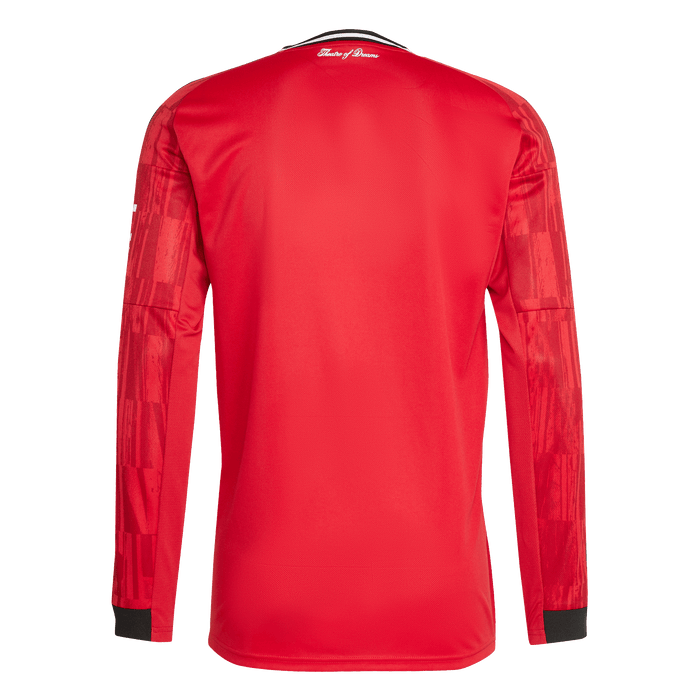 Manchester United 25/26 Long Sleeve Home Jersey (JP3037) Apparel Adidas