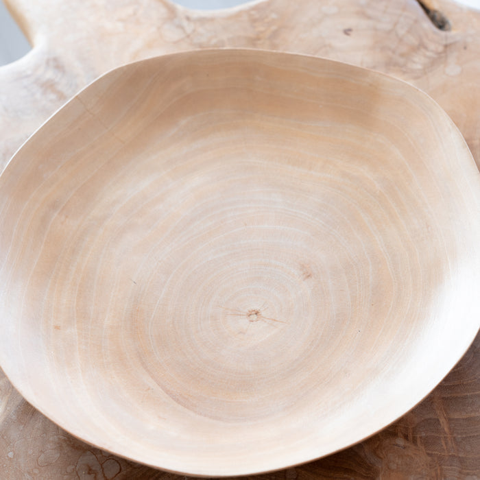 Mango Wood Plate -  Large
