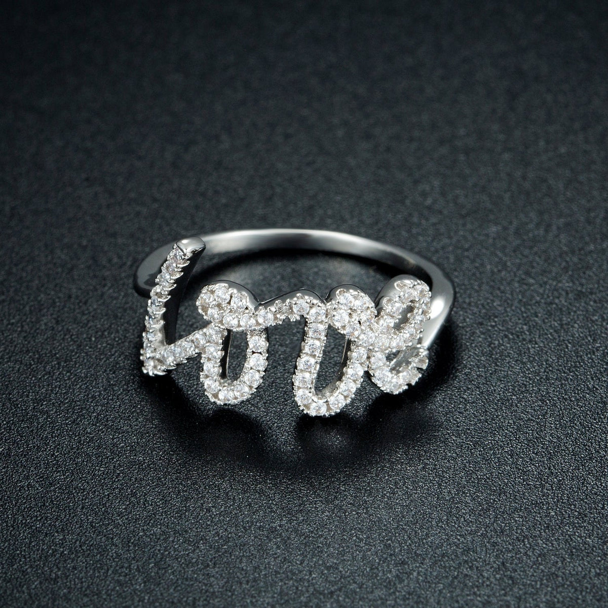 18K Gold Plated "LOVE" Ring