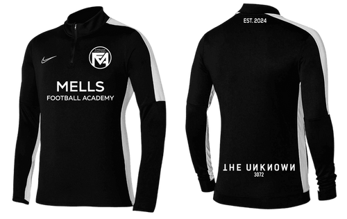 MELLS FOOTBALL ACADEMY Academy 23 Drill Top Youth (DR1356-010) MELLS FOOTBALL ACADEMY Nike Club Zone
