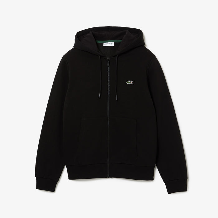 MEN'S FLEECE ZIP-UP HOODIE - LACOSTE - SH962651031
