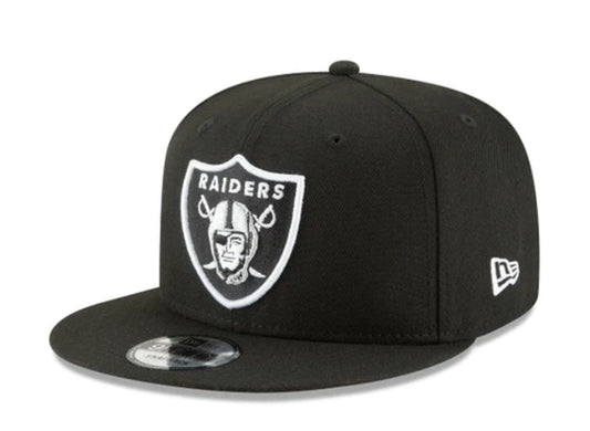 NEW ERA CAP -Las Vegas Raiders Black and White 9FIFTY Snapback -70419127