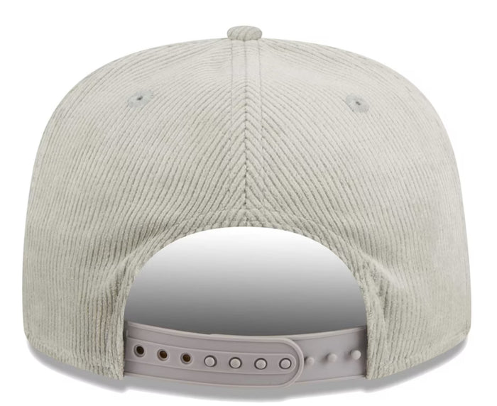 NEW ERA CAP -Men's Cleveland Cavaliers New Era Gray The Golfer Corduroy 9FIFTY Snapback Hat