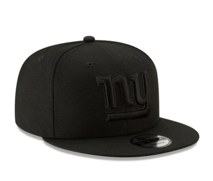 NEW ERA CAP -New York Giants Basic Black on Black 9FIFTY Snapback -11872965