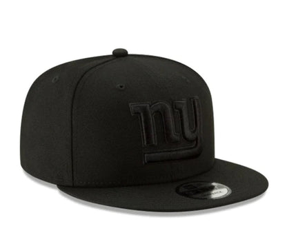 NEW ERA CAP -New York Giants Basic Black on Black 9FIFTY Snapback -11872965