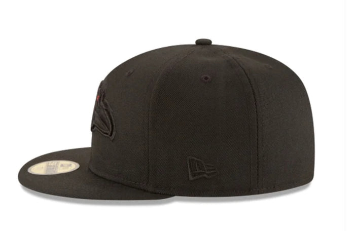 NEW ERA CAP-Baltimore Ravens Black on Black 59FIFTY Fitted -70234490