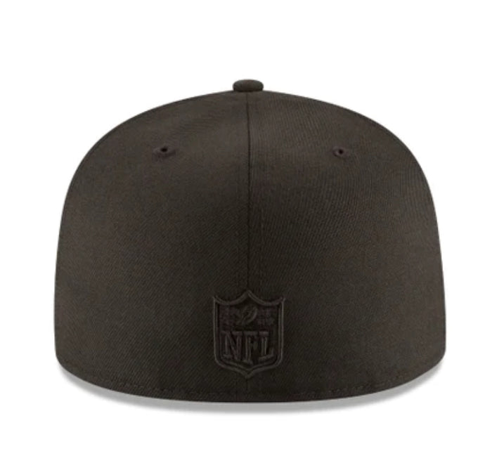 NEW ERA CAP-Baltimore Ravens Black on Black 59FIFTY Fitted -70234490