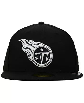 NEW ERA CAP-Tennessee Titans Black And White SNAPBACK -70419091