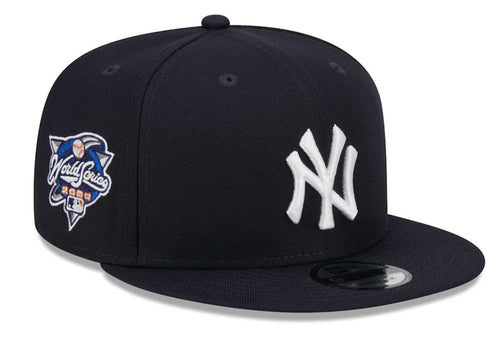 New York Yankees New Era 2000 World Series Side Patch 9FIFTY Snapback Hat - Navy-60400836