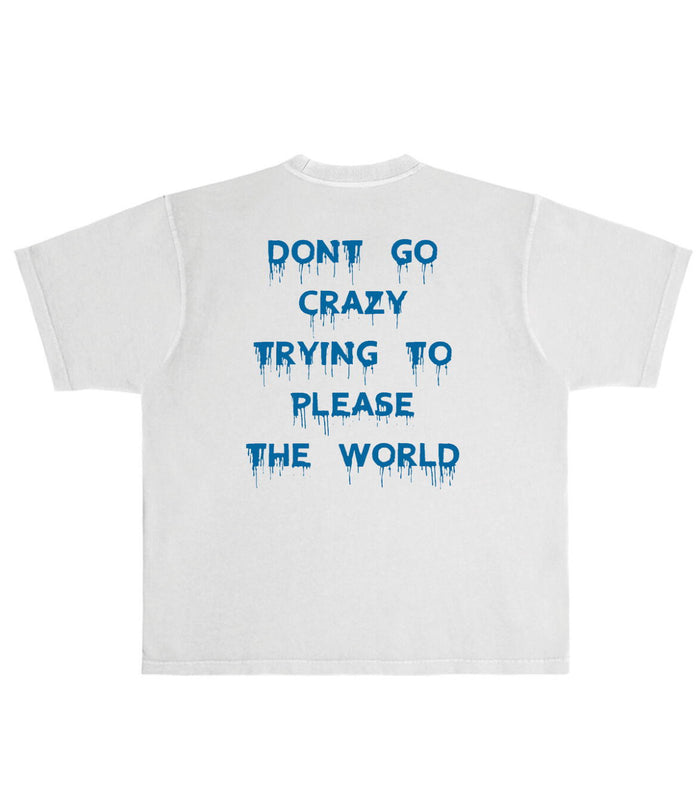 NOVEMBER REINE-ARTIST ASYLUM" HEAVYWEIGHT LUXURY WHITE AND MILITARY BLUE