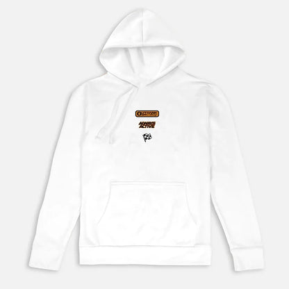 OUTRANK-Always Active Hoodie - White