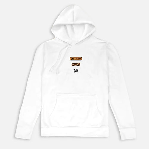 OUTRANK-Always Active Hoodie - White