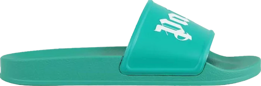 Palm Angels -Pool Slider 'Green'-PMIC001S22PLA0015501