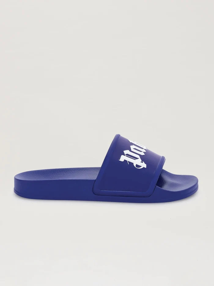 PALM ANGELS-LOGO PRINT SLIDES-PMIC001C99PLA0013701