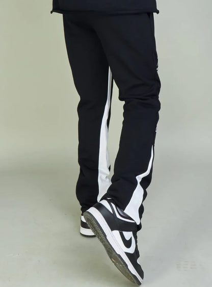 PLTX-Politics Sweatpants - Isaacs - Black And White - 701