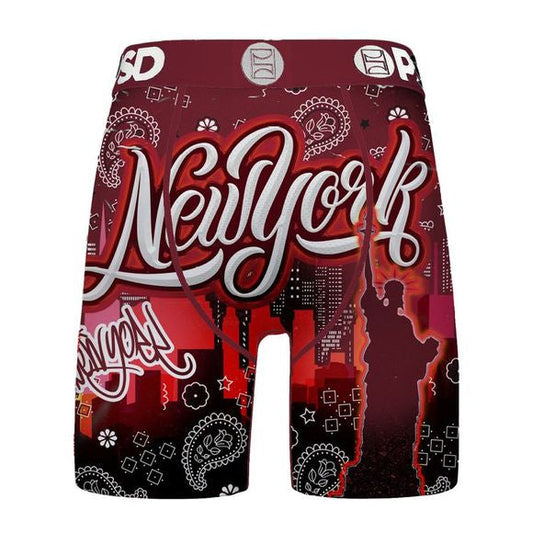 PSD Boxer Brief New York Men Multicolor 124180046 Pull On