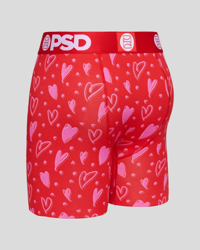 PSD-SCRIBBLE HEART MODAL