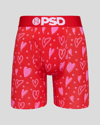 PSD-SCRIBBLE HEART MODAL
