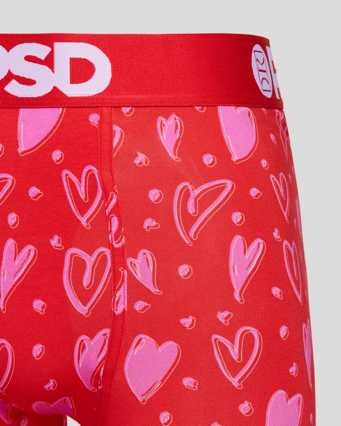 PSD-SCRIBBLE HEART MODAL