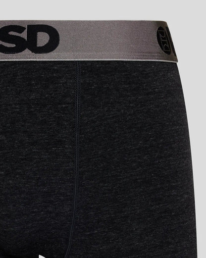 PSD-SOLIDS - DARK HEATHER GRAY-423180189