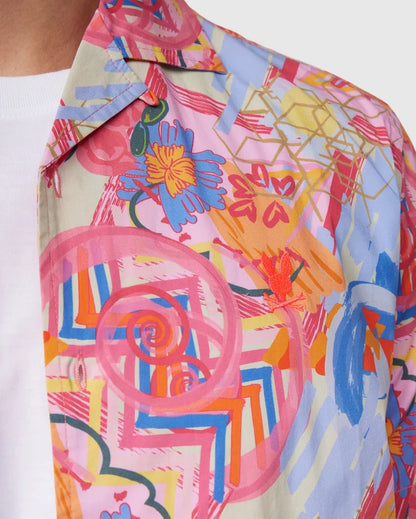 PSYCHOBUNY-Mens Benton All Over Print Shirt -B6Q354B200