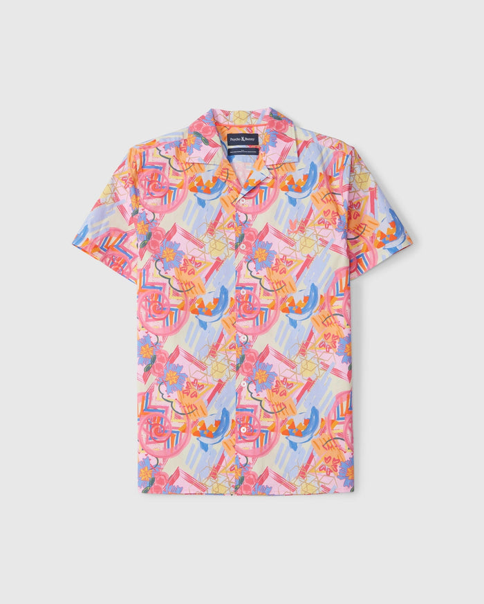 PSYCHOBUNY-Mens Benton All Over Print Shirt -B6Q354B200