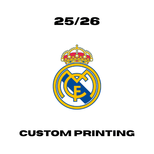 Real Madrid 25/26 - Custom Printing Customisation Ultra Football