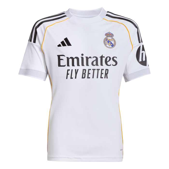 Real Madrid 25/26 Home Youth Jersey (JN8887) Apparel Adidas