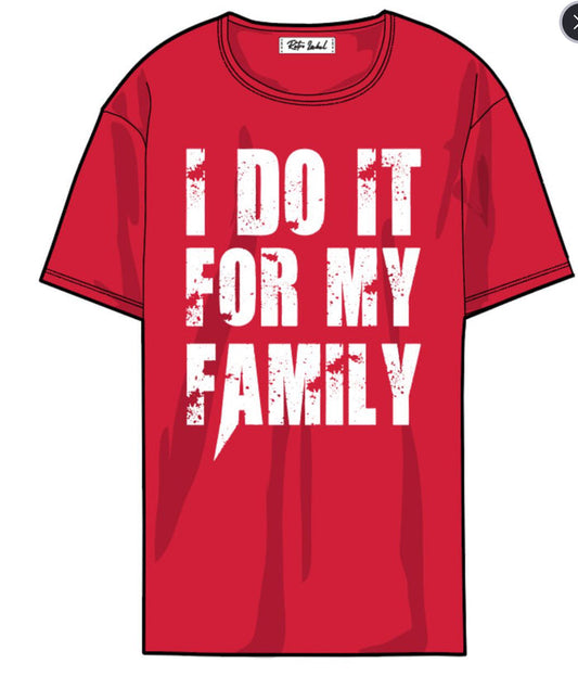 RETRO LABEL-12.S RED TAXI FAMILY SS TEE