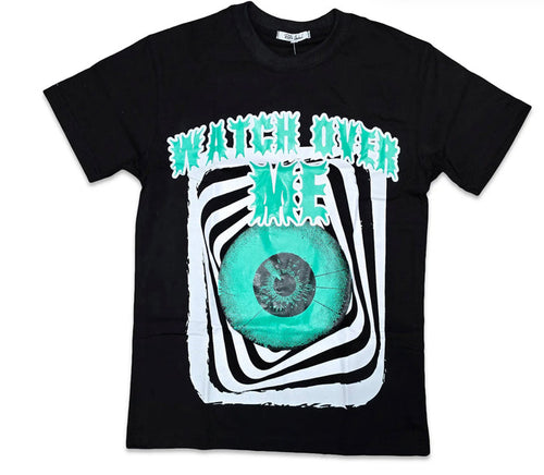 RETRO LABEL WATCH OVER ME SHIRT (RETRO AIR JORDAN 1 RETRO HIGH OG GREEN GLOW)