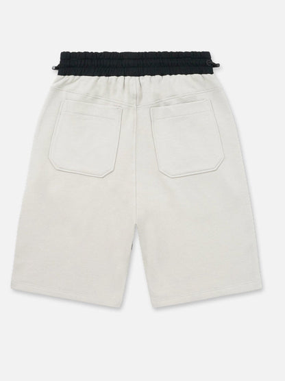 RTA-SWEAT SHORT | GREY BLACK COMBO-MS24K484-B1411GRBKC