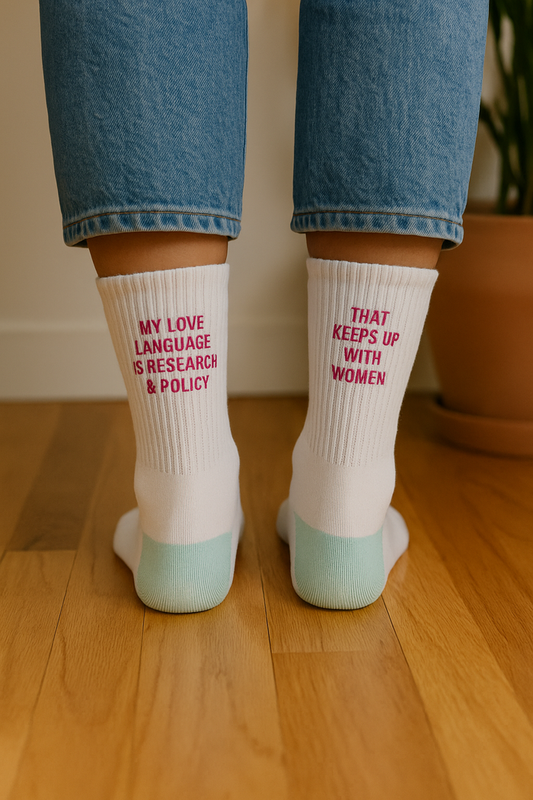 "Sock it to the System" Athletic Crew Socks