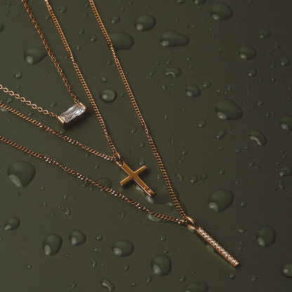 Sparkling Bar Necklace