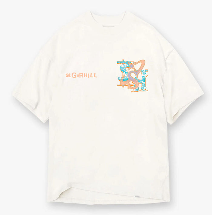 SUGARHILL-FACES" T-SHIRT (WHITE)-SH24-SUM2-16