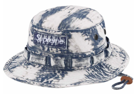 SUPREME Bleached Chino Boonie  NAVY