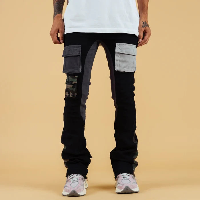 THRT-STACKED JEANS-KAMINO C22